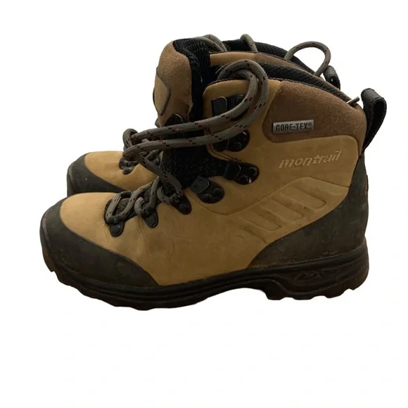 Montrail Shoes Montrail Tan Leather Outdoor Hiking Boots
